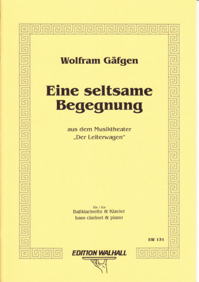 Gäfgen, Wolfram (* 1965): Eine Seltsame Begegnung IV