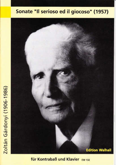 Gárdonyi, Zoltán (1906-1986): Sonate "Il serioso ed il giocoso"