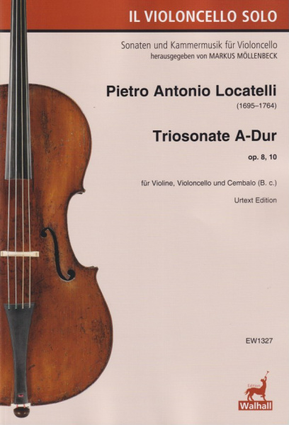 Locatelli, Pietro Antonio (1695–1764): Sonata in A major op. 8/10