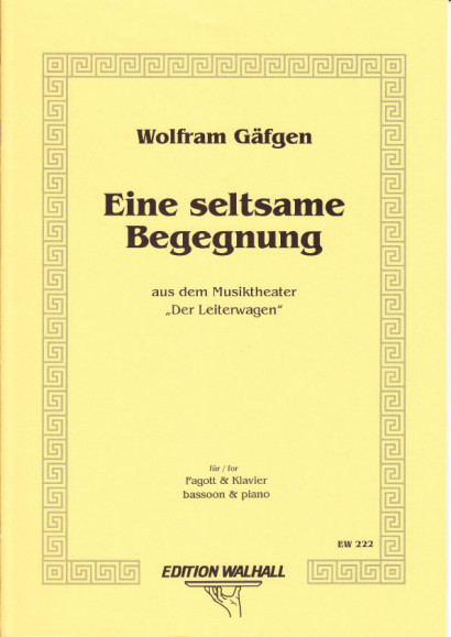 Gäfgen, Wolfram (* 1965): Eine Seltsame Begegnung V