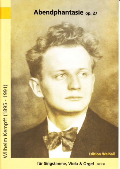 Kempff, Wilhelm (1895-1991): Abendphantasie op. 27