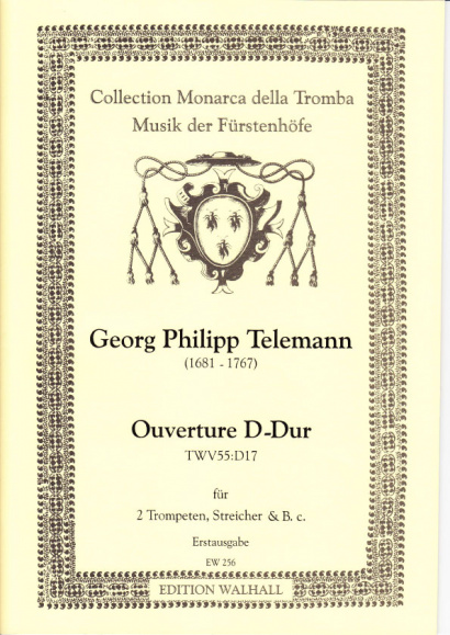 Telemann, Georg Philipp (1681-1767): Ouverture D-Dur - score