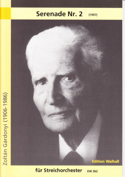 Gárdonyi, Zoltán (1906 - 1986): Serenade Nr. 2 - Partitur