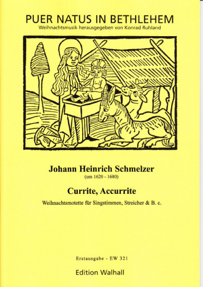 Schmelzer, Johann Heinrich (~1620-1680): Currite, Accurrite <br>- score