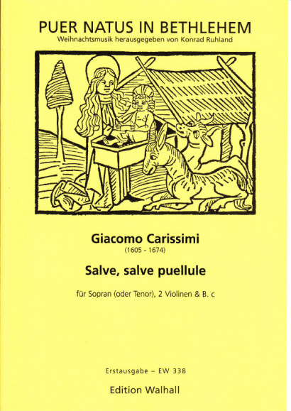 Carissimi, Giacomo (1605–1674): Salve, salve puellule