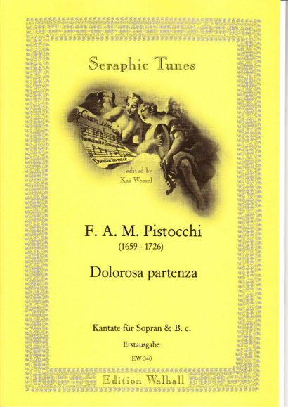 Pistocchi, Francesco A. M. (1659- 1726): Dolorosa Partenza <br>- Sopran & B. c.