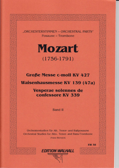 Orchesterstudien für Posaune: Messen - Requien - Band I (88 S.)