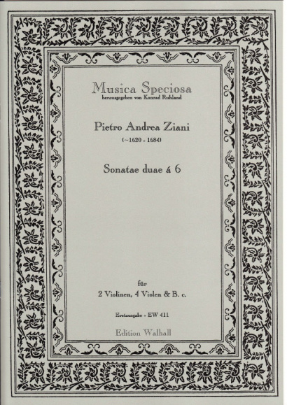 Ziani, Pietro Andrea (~1620-1684): Sonatae duae à 6