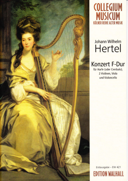 Hertel, Johann Wilhelm (1729- 1789): Konzert F-Dur<br>Partitur