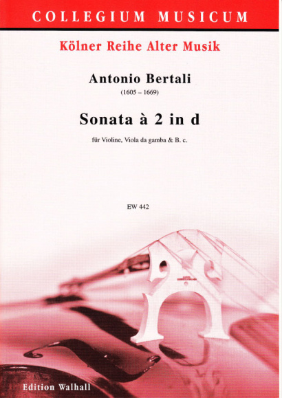 Bertali, Antonio (1605-1669): Sonata á 2 in d