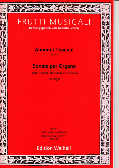 Anonimi Toscani (18. Jh.): Sonate per Organo – Fonte Ricasoli