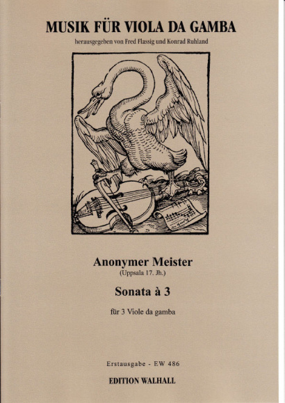 Anonymer Meister (Uppsala 17. Jh.): Sonata á 3