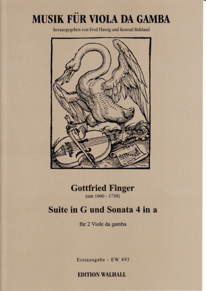 Finger, Gottfried (~1660–1730): Sonata in G und Sonata 4 in a