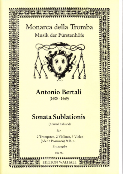 Bertali, Antonio (1605-1669): Sonata Sublationis