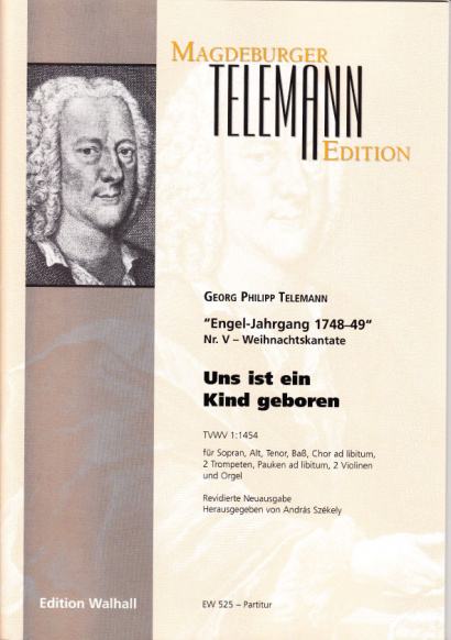 Telemann, Georg Philipp (1681–1767): Uns ist ein Kind geboren