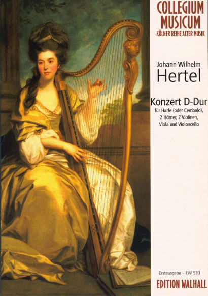 Hertel, Johann Wilhelm (1729-1789): Konzert D-Dur<br>Partitur
