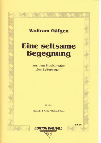 Gäfgen, Wolfram (* 1965): Eine Seltsame Begegnung II