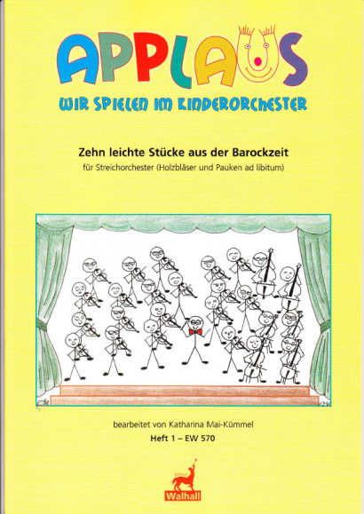 Mai-Kümmel, Katharina (*1940): Zehn leichte Stücke aus der Barockzeit<br>- score