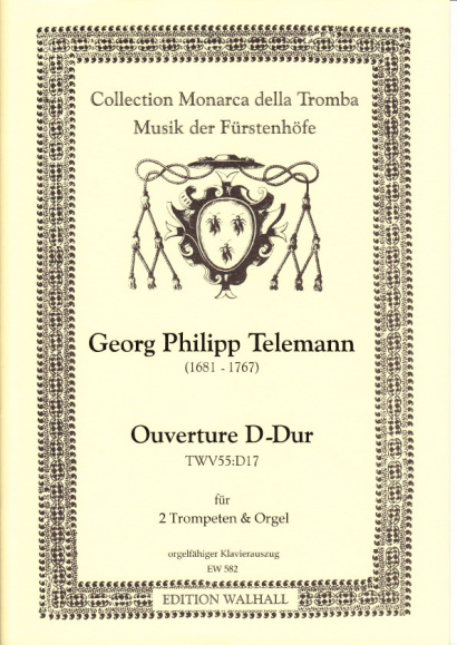 Telemann, Georg Philipp (1681-1767): Ouverture D-Dur - Orgelauszug