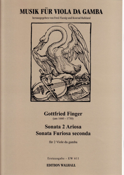 Finger, Gottfried (~1660–1730): Sonata 2 Ariosa und Sonata Furiosa seconda