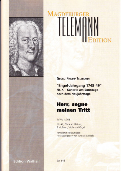 Telemann, Georg Philipp (1681-1767): Herr, segne meinen Tritt