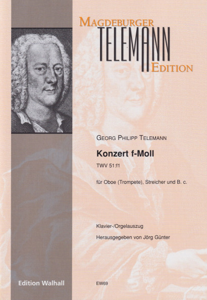 Telemann, Georg Philipp (1681-1767): Konzert f-Moll V