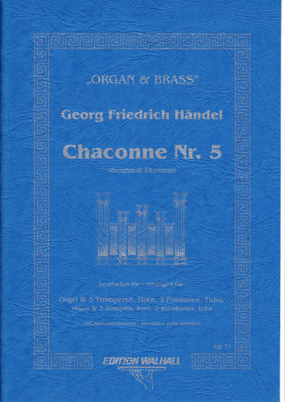 Händel, Georg Friedrich (1685-1759): Chaconne Nr. 5