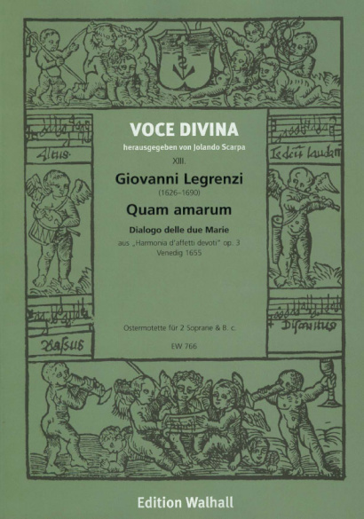 Legrenzi, Giovanni (1605-1674): Quam amarum - Dialogo delle due Marie