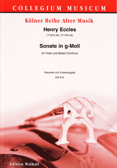 Eccles, Henry (~1675-1735/45): Sonata Undecimo g-Moll