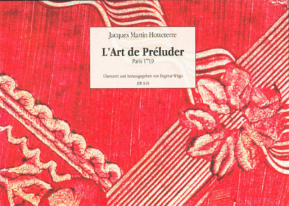 Hotteterre, Jacques (1674-1763): L’Art de Préluder