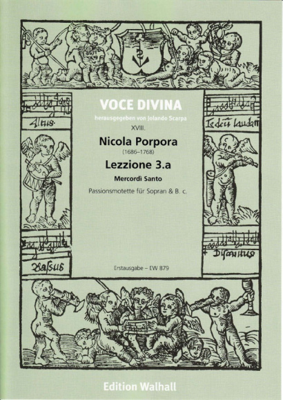 Porpora, Nicola (1686–1768): Lezzione 3.a Mercordì Santo