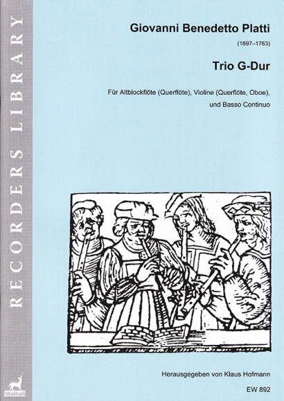 Platti, Giovanni Benedetto (1697–1763): Trio G-Dur