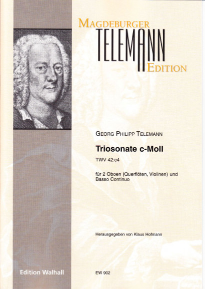Telemann, Georg Philipp (1681–1767): Triosonate c-Moll