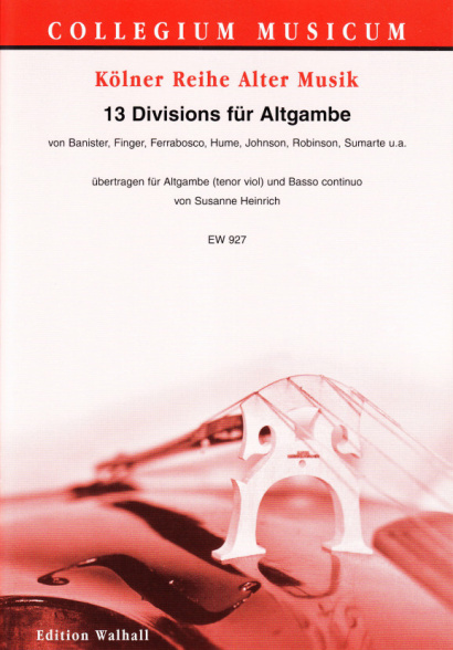 13 Divisions für Altgambe (tenor viol and a ground)