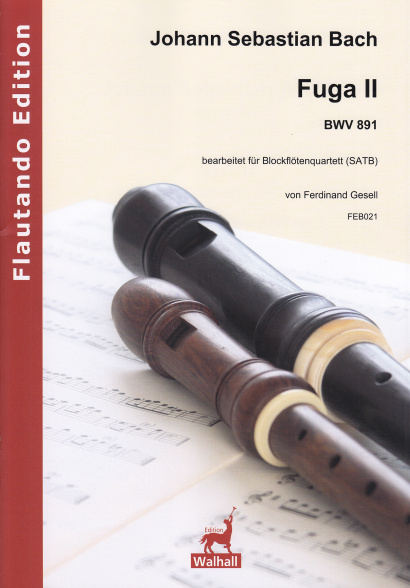 Bach, Johann Sebastian (1685–1750): Fuga II BWV 891