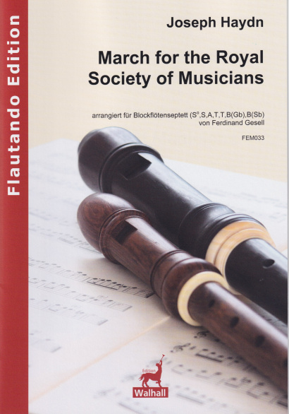 Haydn, Joseph (1732–1809): March for the Royal Society of Musicians