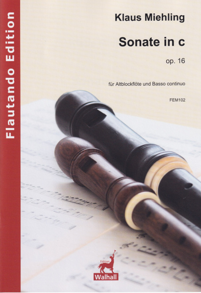 Miehling, Klaus (*1963): Sonate in c op. 16