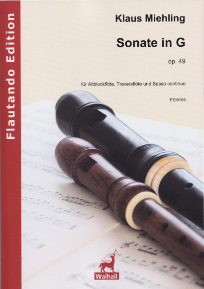 Miehling, Klaus (*1963): Sonate in G op. 49