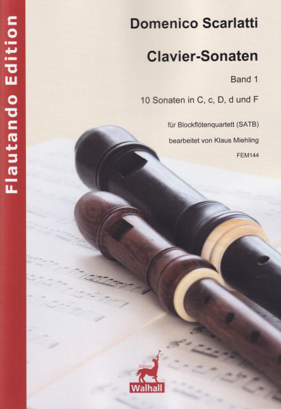 Scarlatti, Domenico (1685–1757):<br>Clavier-Sonatas<br><br>Volume 1