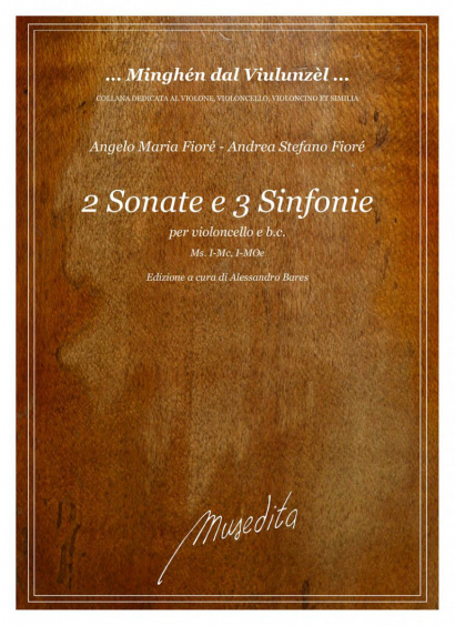 Fioré, Angelo Maria (1660–1723) – Fioré, Andrea Stefano: 2 Sonate e 3 Sinfonie