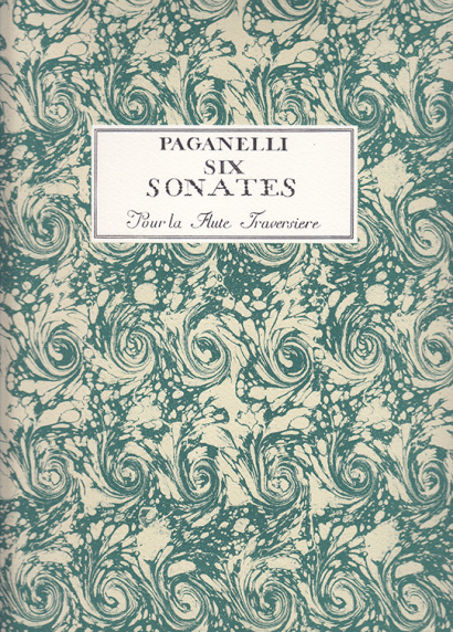 Paganelli, Giuseppe Antonio (1710–c.1763): Six Sonates op. 16 