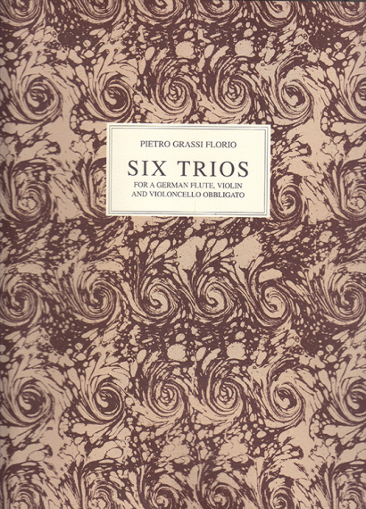 Florio, Pietro Grassi (18 century): Six Trios op. 3