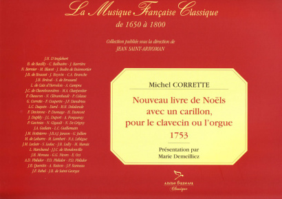 Corrette, Michel (1707–1795): Nouveau livre de Noels