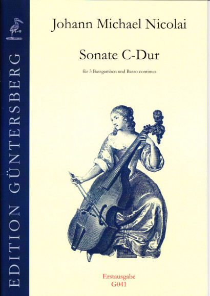 Nicolai, Johann Michael (1629- 1685): Sonate C-Dur