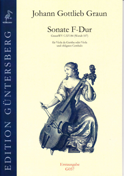 Graun, Johann Gottlieb (1701/02-1771): Trio F-Dur, Wendt 107