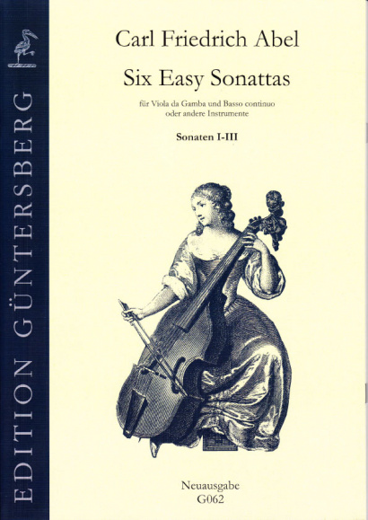 Abel, Carl Friedrich (1732-1787): Six Easy Sonattas<br>- Sonatas I-III