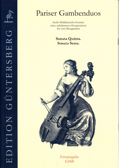 Pariser Gambenduos (1750):<br>- Sonatas V and VI