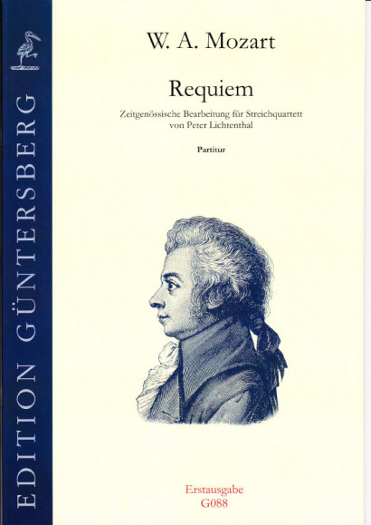 Mozart, Wolfgang Amadeus (1756-1791): Requiem KV 626<br>- Partitur