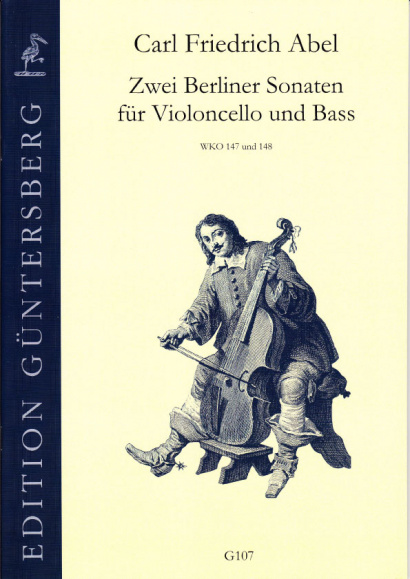 Abel, Carl Friedrich (1732-1787): Zwei Berliner Sonaten für Violoncello und Bass