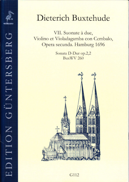 Buxtehude, Dieterich (1637-1707): VII. Suonate à due, Violino et Violadagamba con Cembalo, Opera secunda. BuxWV 259-265<br>- Sonata D-Dur